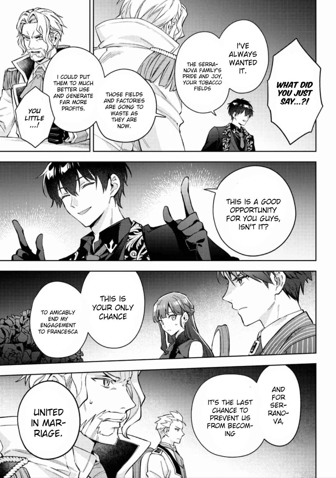 Akutou Ikka no Mana Musume, Tensei Saki mo Otome Game no Gokudou Reijou deshita Chapter 22 - Page 8