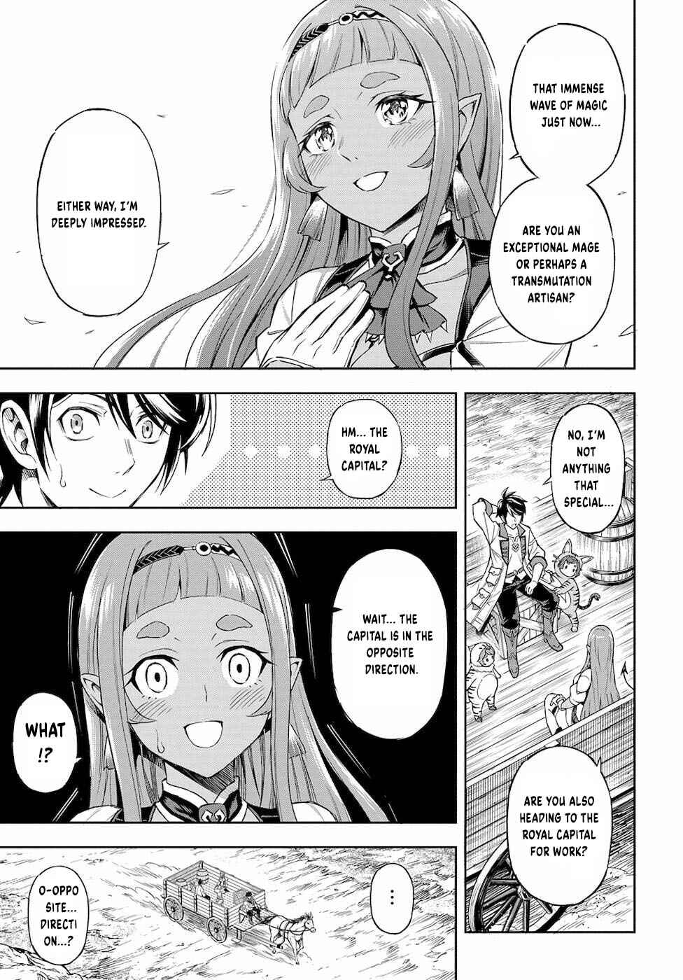Meikyuu Teikoku no Tsukurikata - Renseijutsushi wa Mazu Risou no Mura wo Kaitaku Shimasu Chapter 2 - Page 24