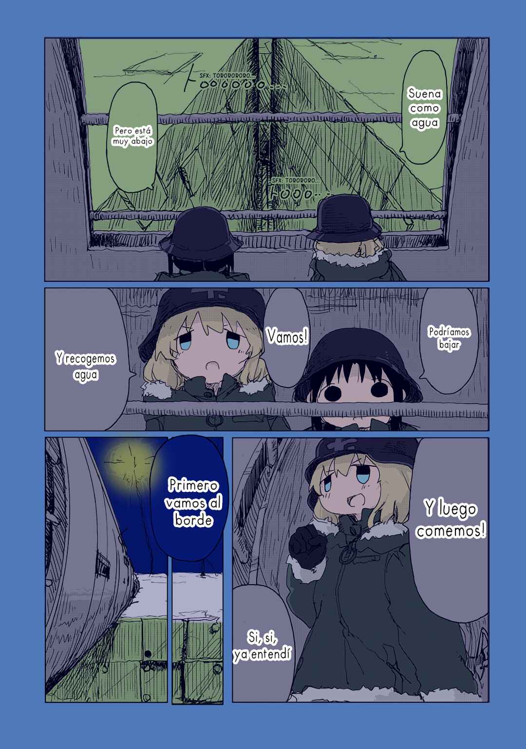 Shoujo Shuumatsu Ryokou (Fan Colored) Chapter 29 - Page 9
