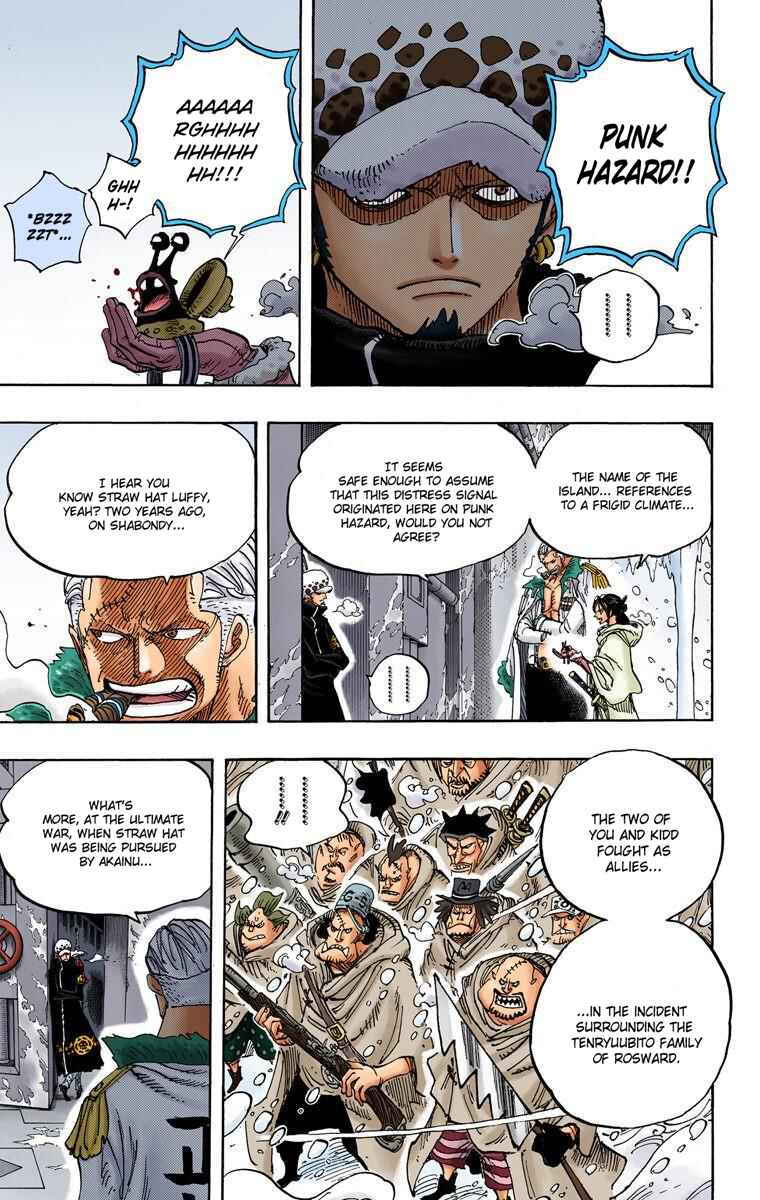 One Piece (Official Colored) Chapter 660 - Page 10