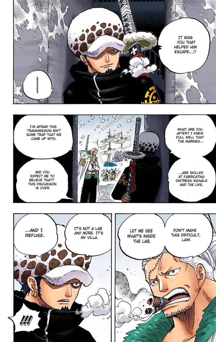 One Piece (Official Colored) Chapter 660 - Page 11