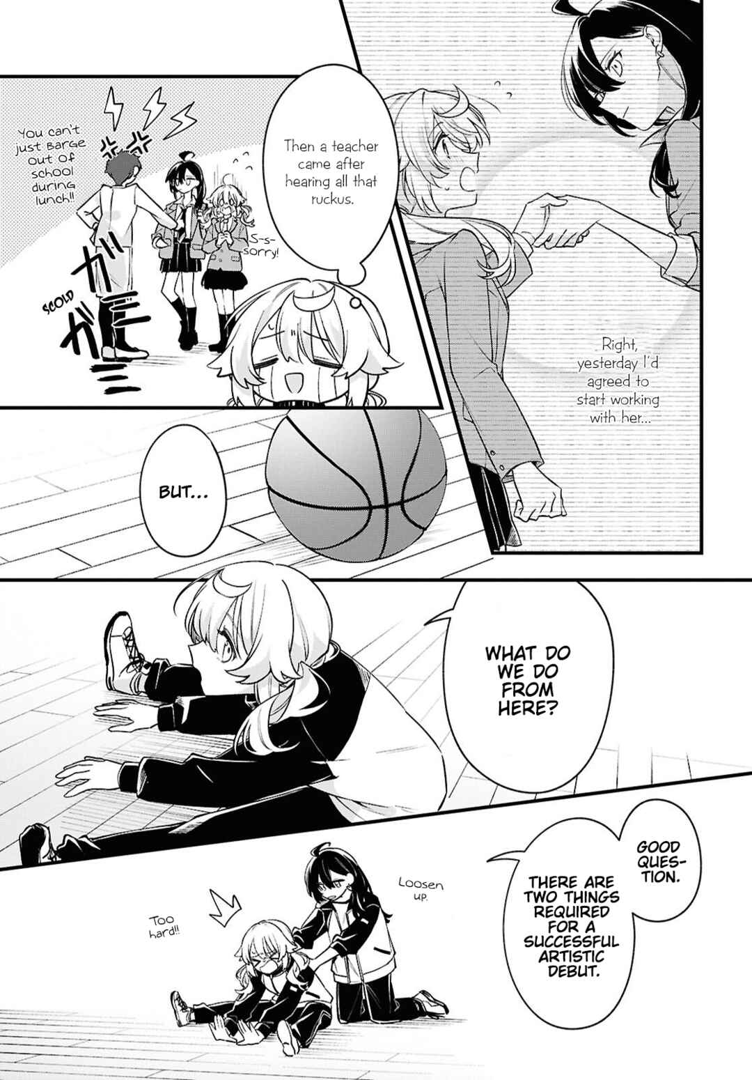 Kimi ga Hoeru Tame no Uta wo, Chapter 3 - Page 3