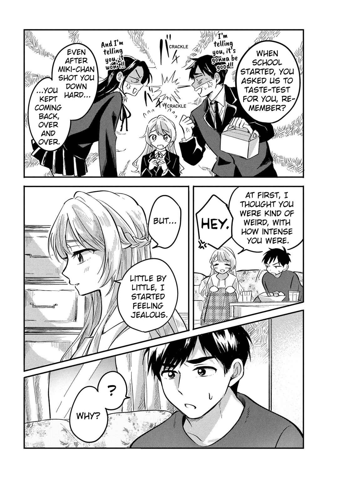 Aisare Tenshi na Classmate ga, Ore ni Dake Itazura ni Hohoemu Chapter 8 - Page 4