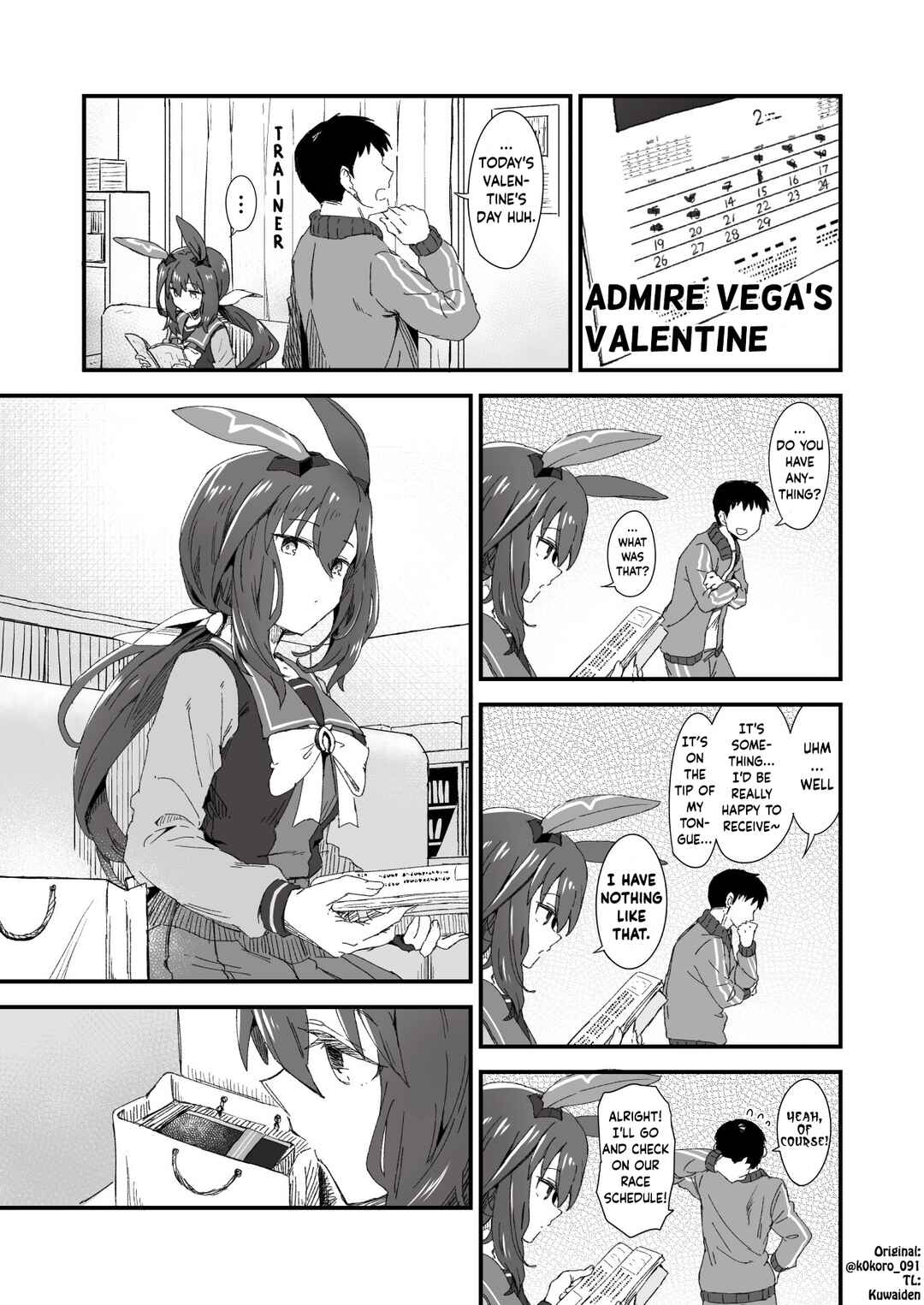 Uma Musume Pretty Derby - Admire Vega is Suki (Doujinshi) Chapter 39 - Page 1