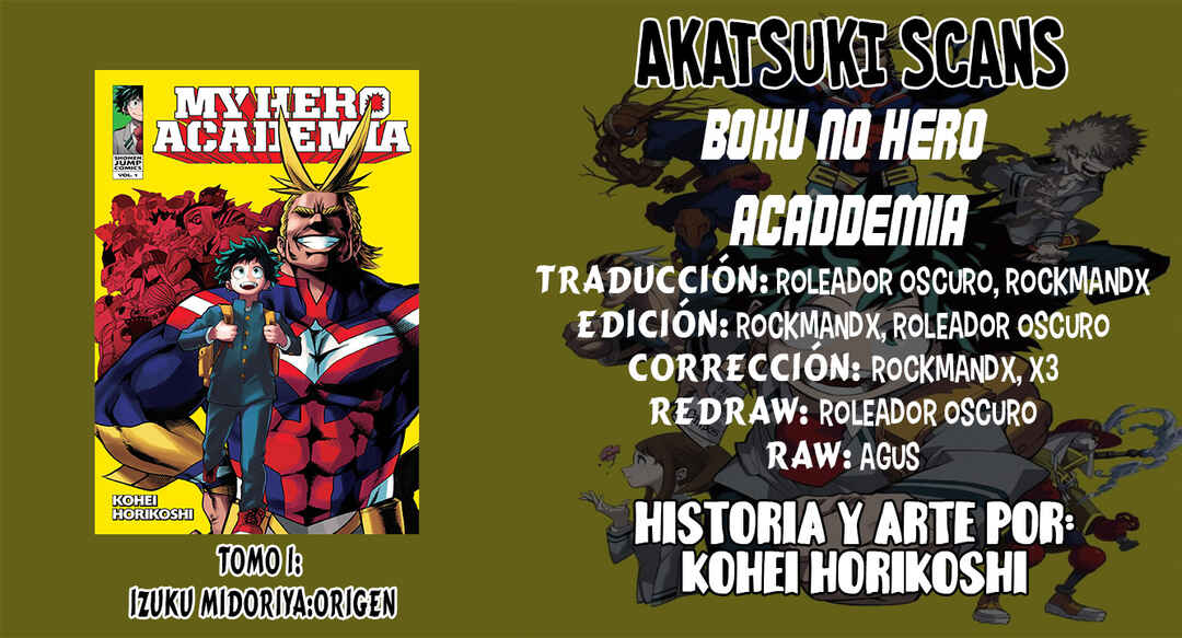 Boku no Hero Academia (Official Colored) Chapter 2 - Page 1