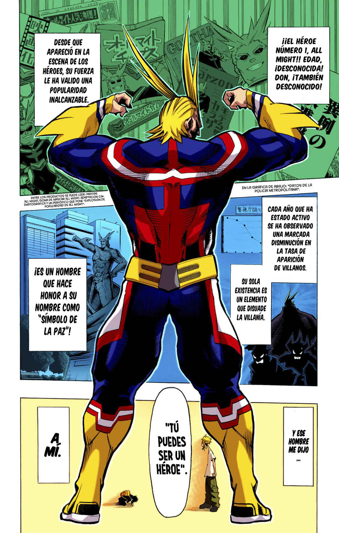 Boku no Hero Academia (Official Colored) Chapter 2 - Page 4