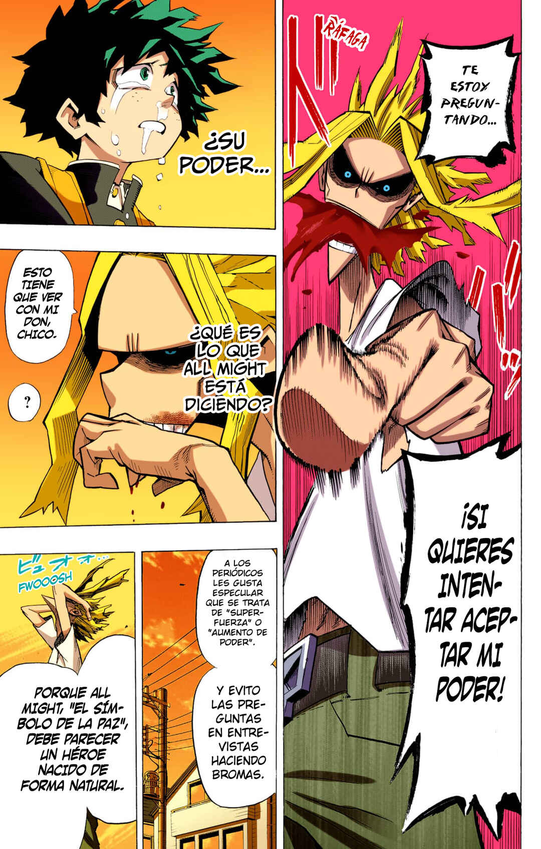 Boku no Hero Academia (Official Colored) Chapter 2 - Page 7