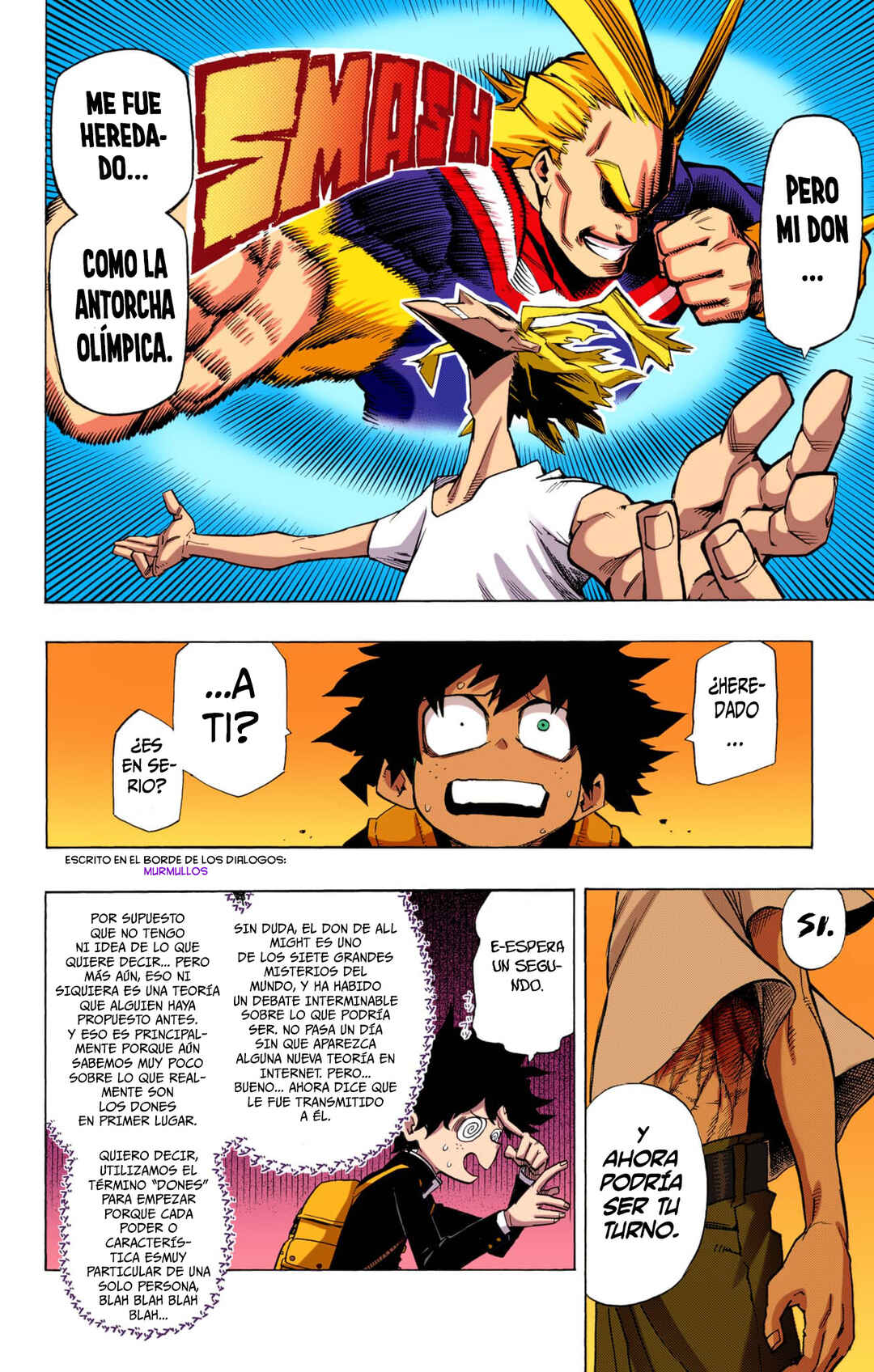 Boku no Hero Academia (Official Colored) Chapter 2 - Page 8