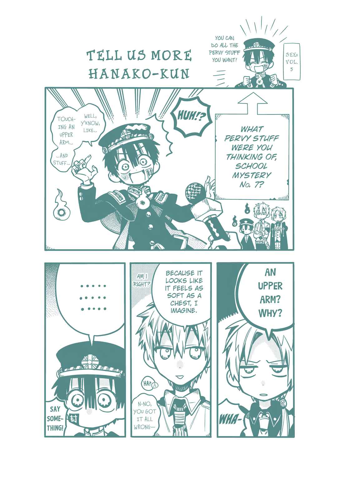 Jibaku Shounen: Hanako-kun Chapter 112.5 - Page 5