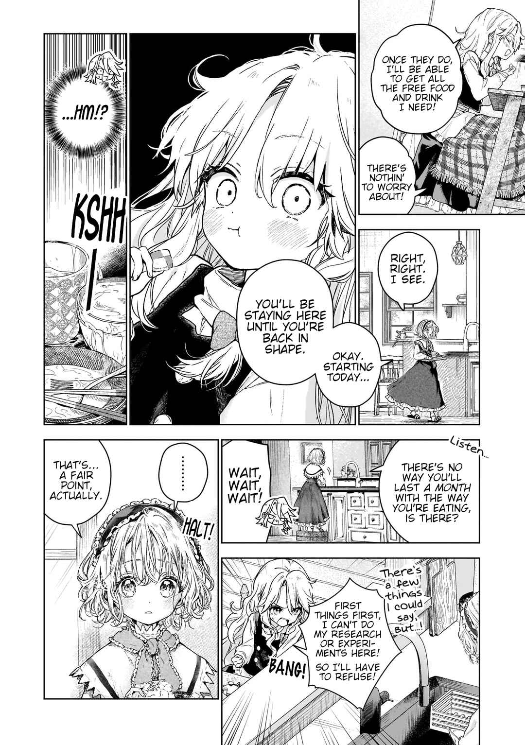 Touhou Project Niji Sousaku Series - Harapeko Marisa no Shiawase Gohan Chapter 10.5 - Page 7