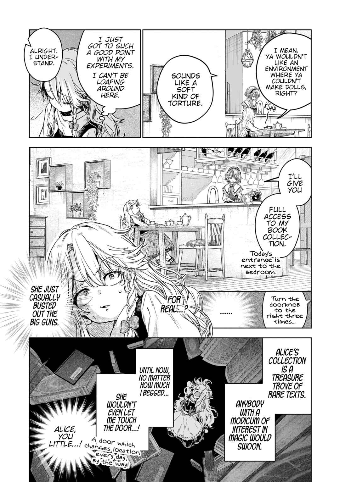 Touhou Project Niji Sousaku Series - Harapeko Marisa no Shiawase Gohan Chapter 10.5 - Page 8