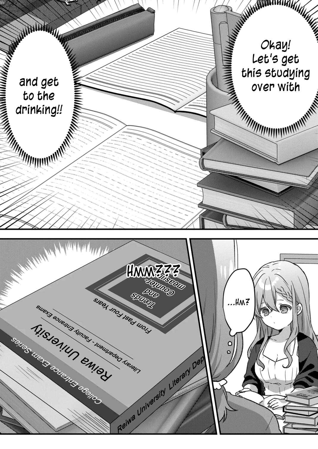 Kuzu Rouninsei, Jinsei ga Tsurai no de Yoru no Onee-san wo Yondemita Chapter 47 - Page 1
