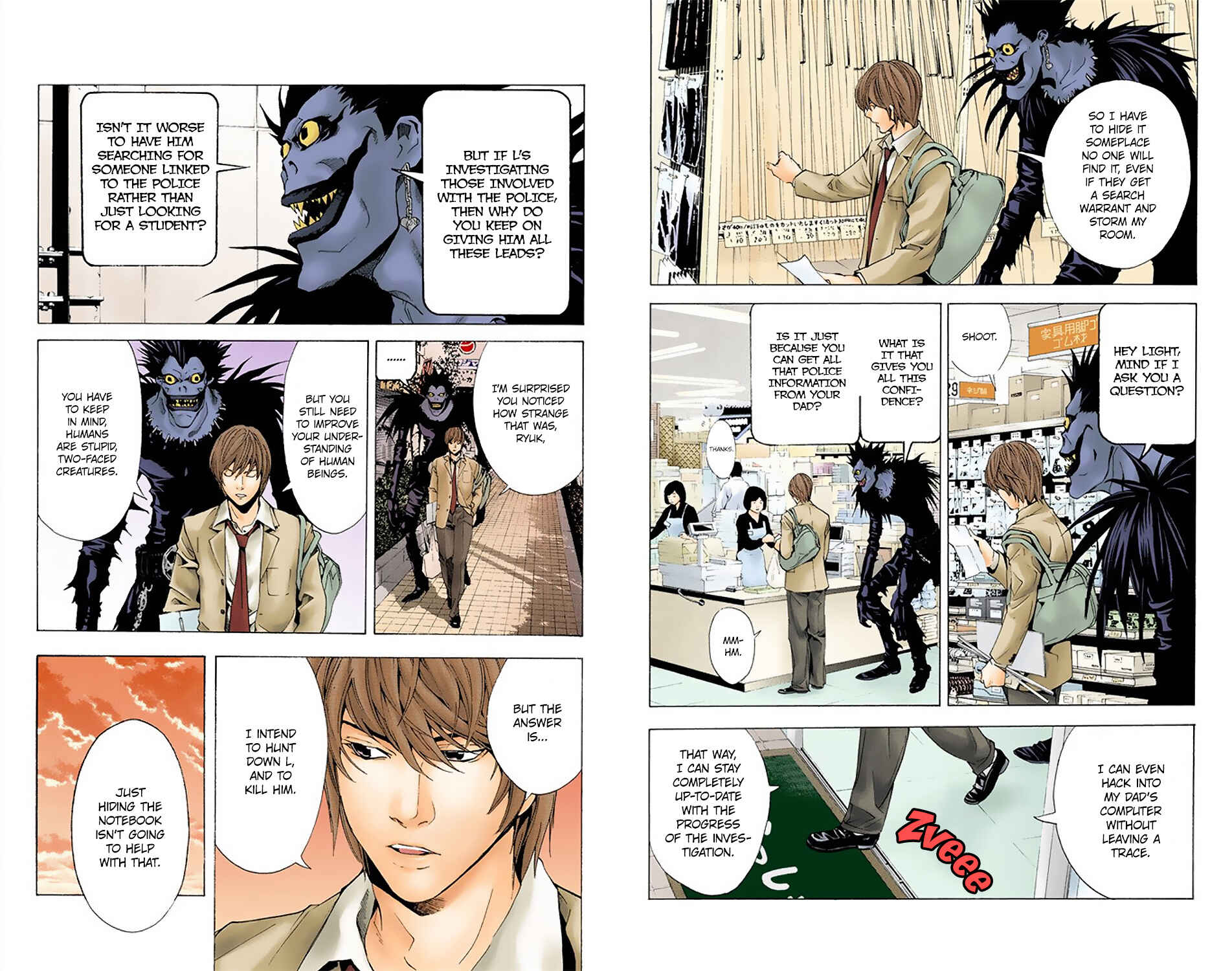 Death Note (Official Colored) Chapter 4 - Page 4