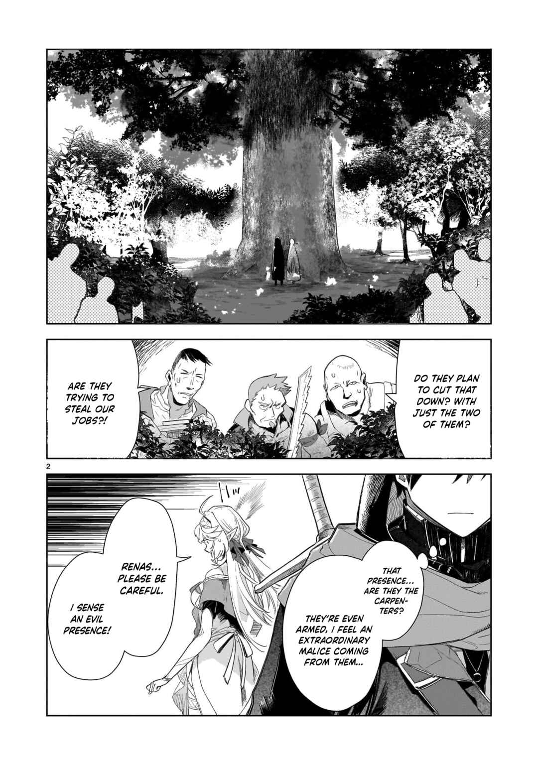 Elf Tsuma to Hajimeru Yuukyuu no Tabi: Densetsu no Yuusha, Aisuru Elf to Tomoni 100-nenmae ni Sukutta Sekai o Tabi Suru Chapter 3 - Page 3