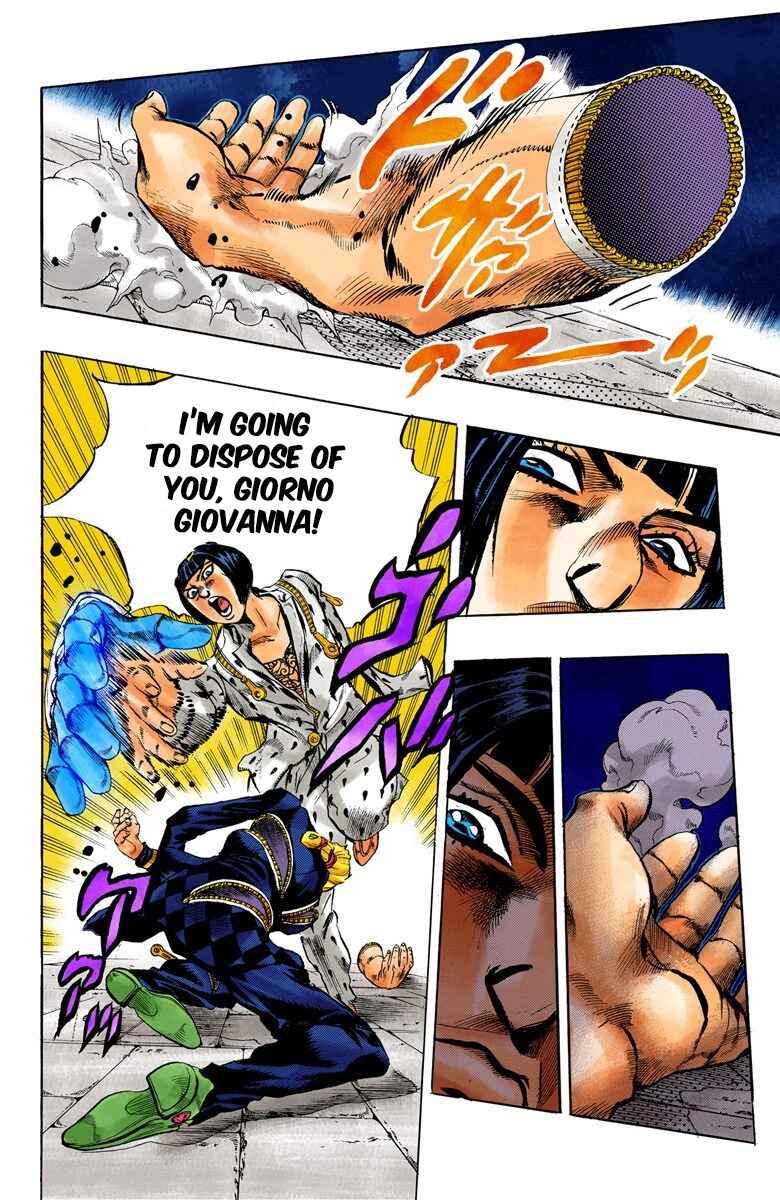 JoJo no Kimyou na Bouken: Part 5 - Ougon no Kaze Color-ban Chapter 8 - Page 10