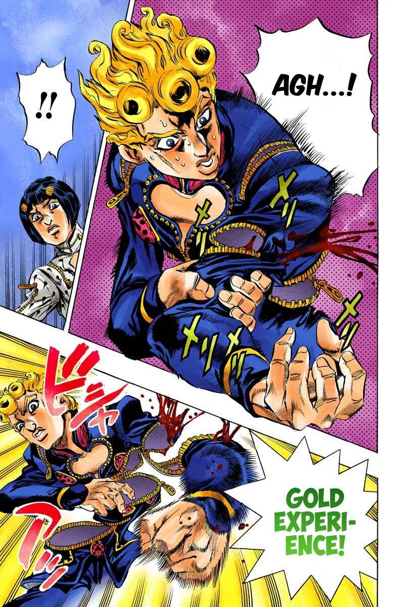 JoJo no Kimyou na Bouken: Part 5 - Ougon no Kaze Color-ban Chapter 8 - Page 11