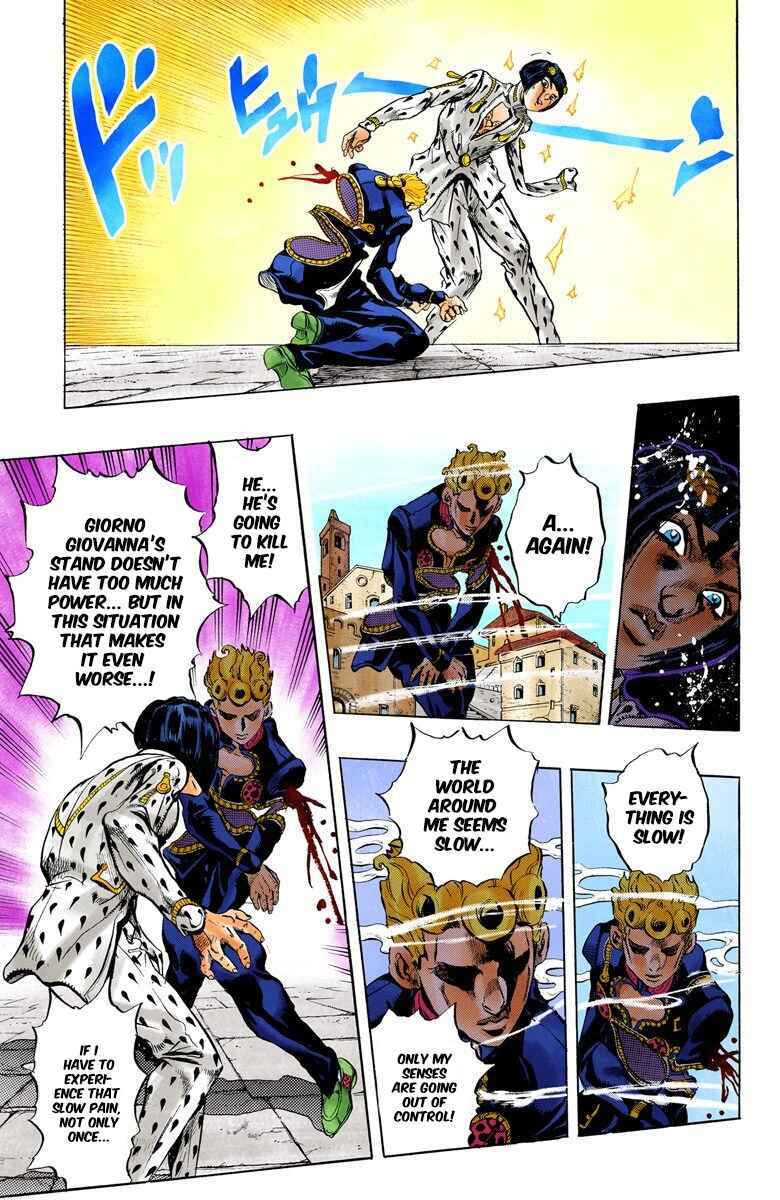 JoJo no Kimyou na Bouken: Part 5 - Ougon no Kaze Color-ban Chapter 8 - Page 13