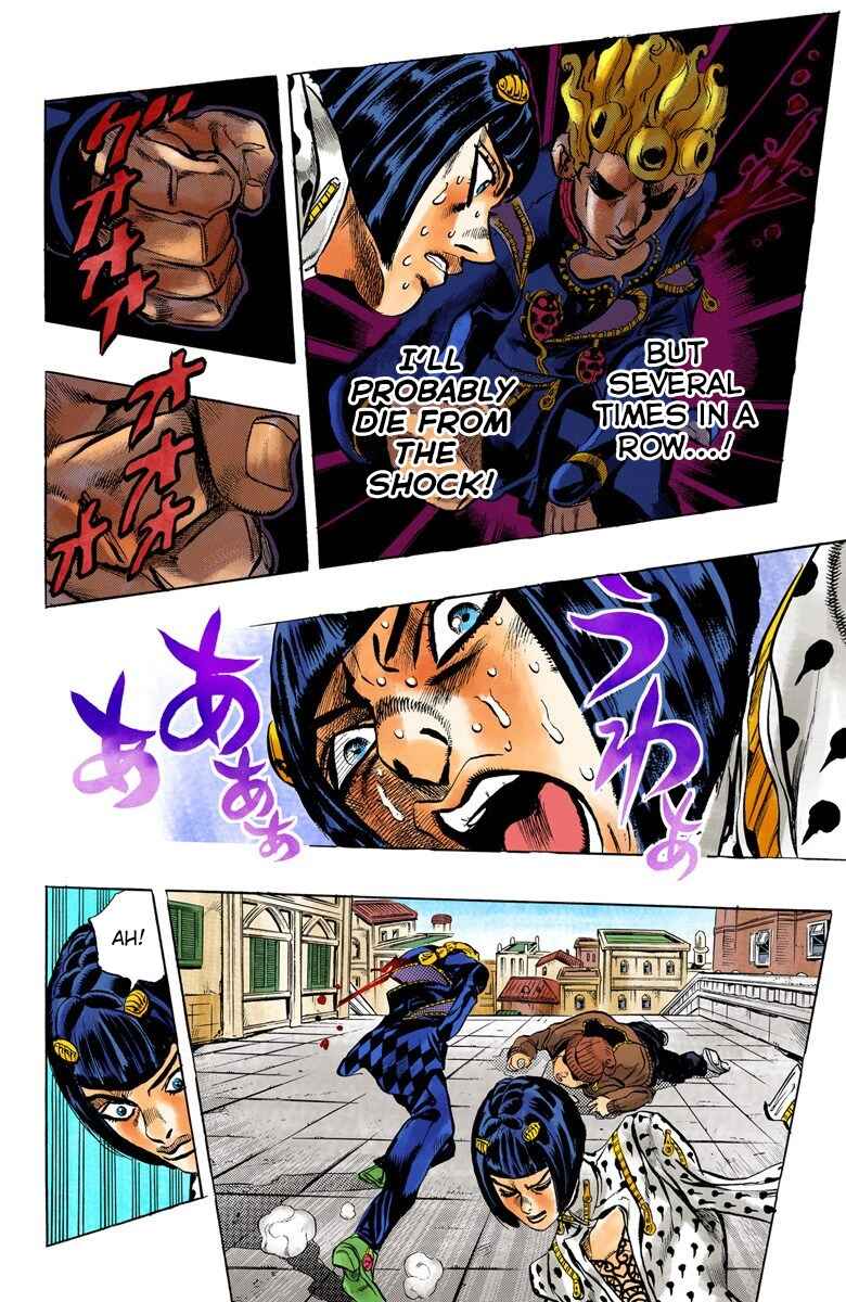 JoJo no Kimyou na Bouken: Part 5 - Ougon no Kaze Color-ban Chapter 8 - Page 14