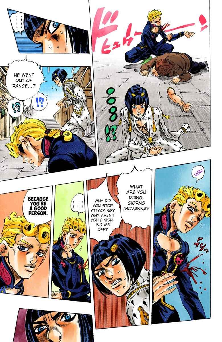 JoJo no Kimyou na Bouken: Part 5 - Ougon no Kaze Color-ban Chapter 8 - Page 15