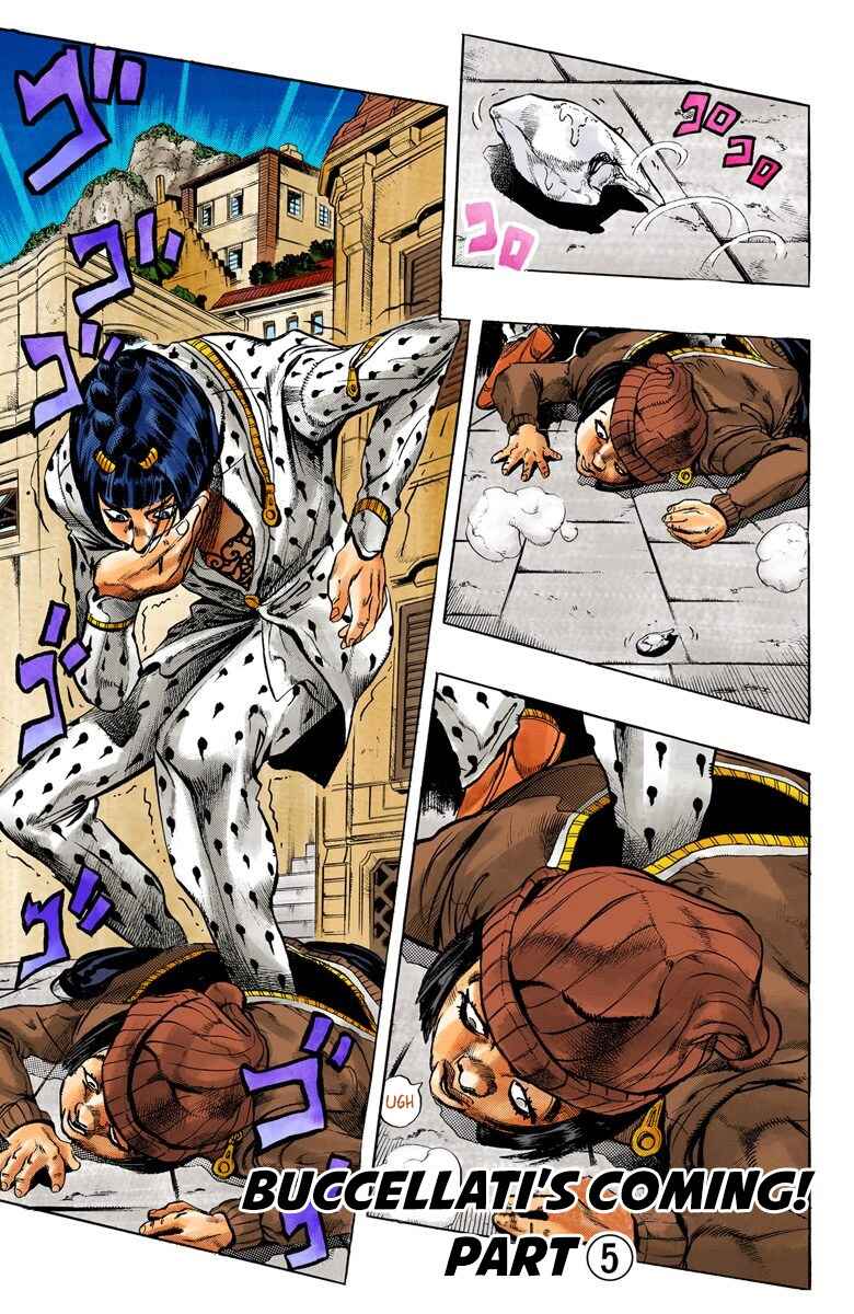 JoJo no Kimyou na Bouken: Part 5 - Ougon no Kaze Color-ban Chapter 8 - Page 2
