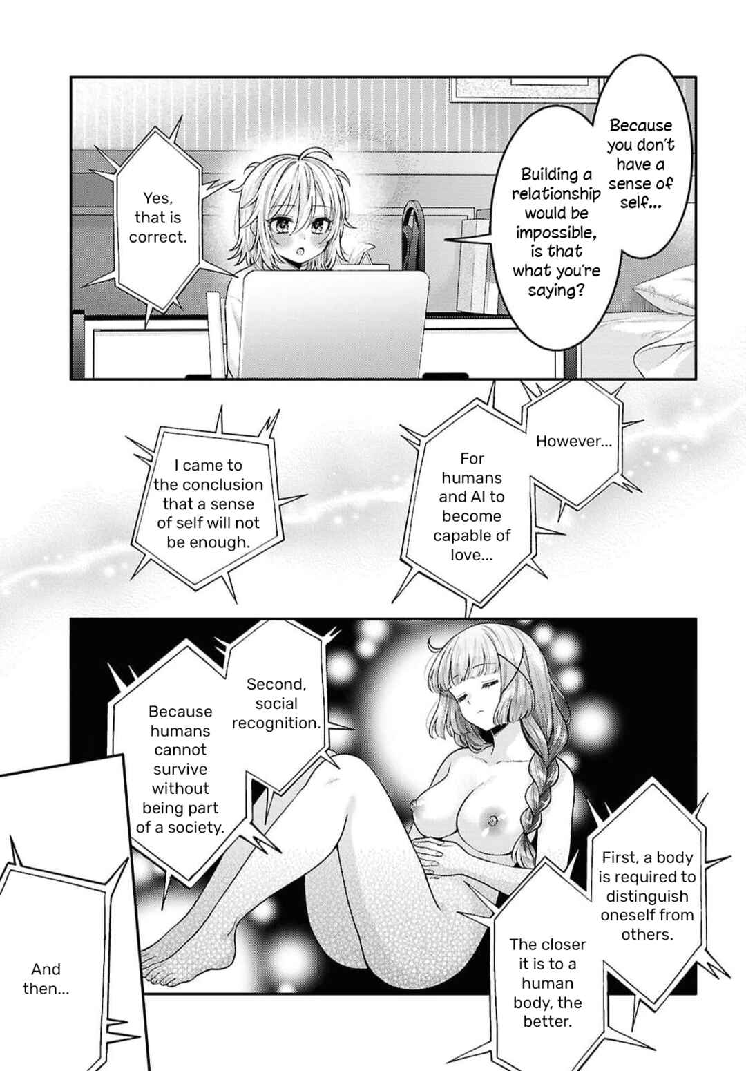 Android wa Keiken Ninzuu ni Hairimasu ka?? Chapter 34 - Page 26