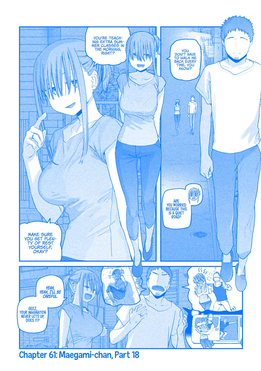 Getsuyoubi no Tawawa (Blue) (Fan Colored) Chapter 61 - Page 2