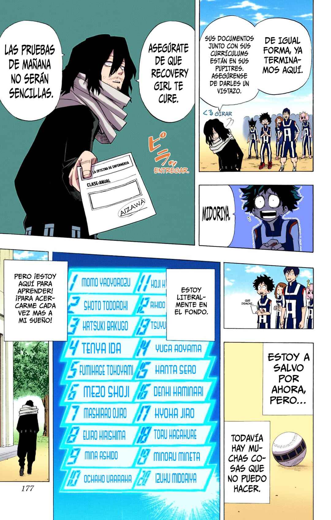 Boku no Hero Academia (Official Colored) Chapter 7 - Page 8