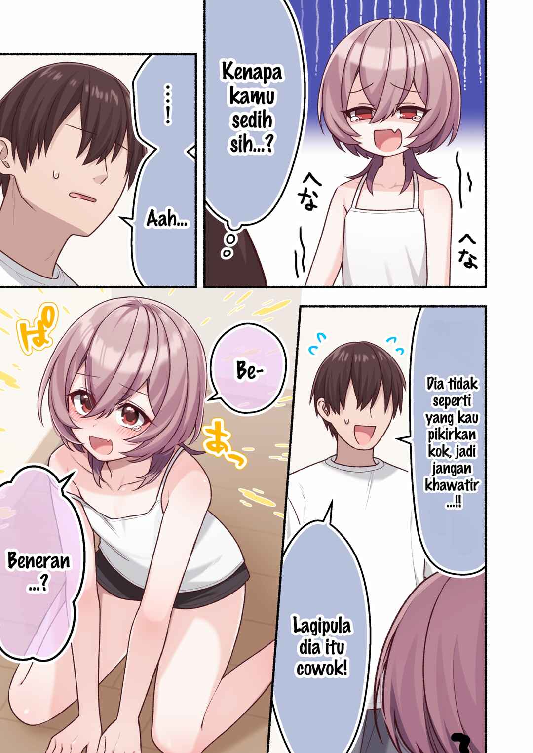 Omotteta Kanji ni Naranakatta Otoko no Ko Chapter 12 - Page 3