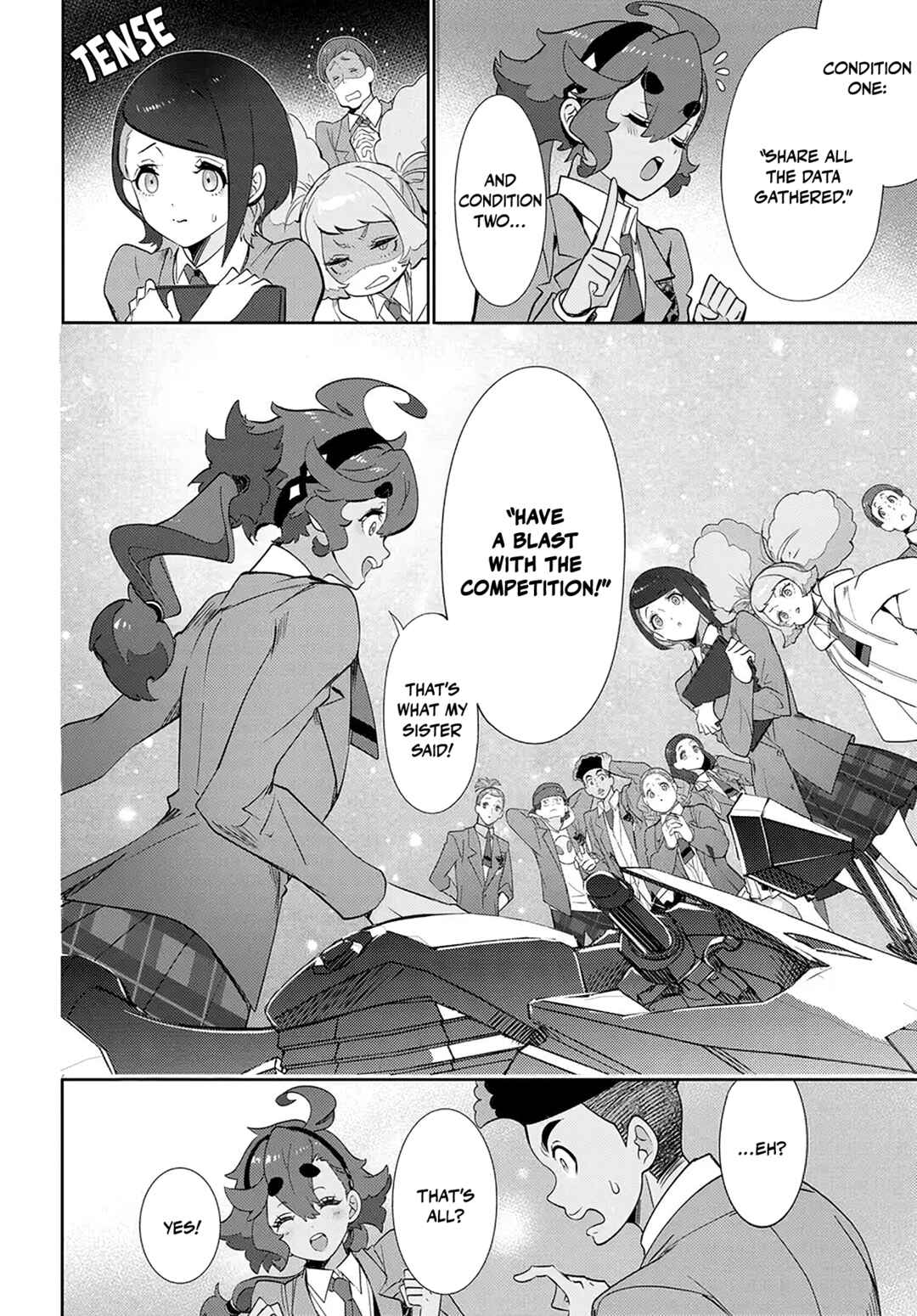Kidou Senshi Gundam: Suisei no Majo - Seishun Frontier Chapter 4.2 - Page 10