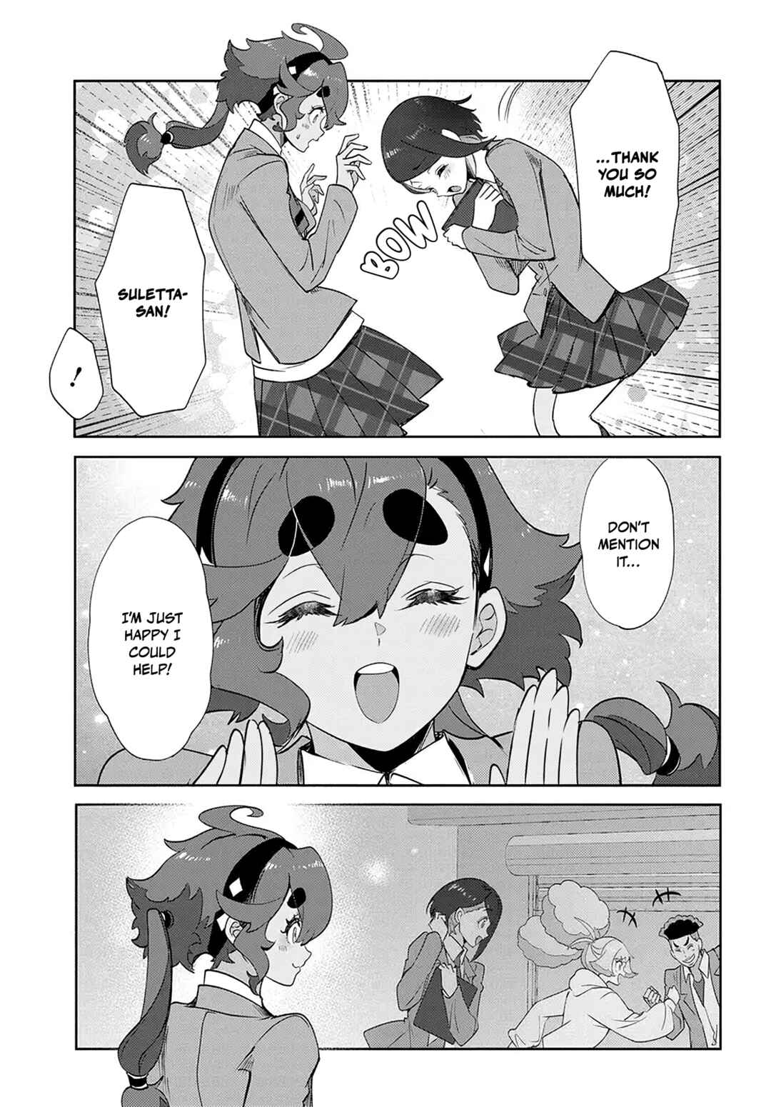 Kidou Senshi Gundam: Suisei no Majo - Seishun Frontier Chapter 4.2 - Page 13