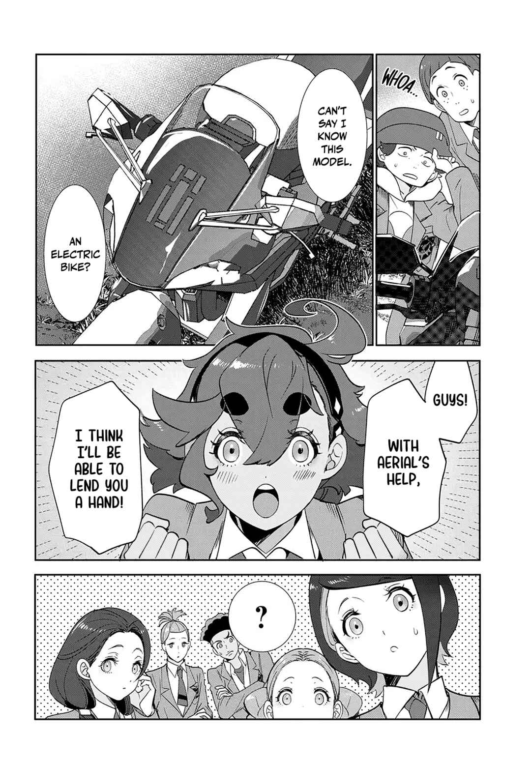 Kidou Senshi Gundam: Suisei no Majo - Seishun Frontier Chapter 4.2 - Page 6