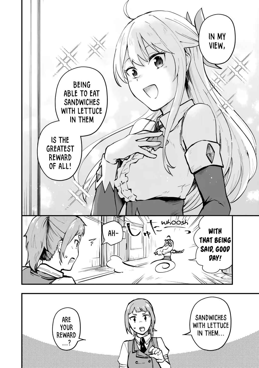 [Pakupaku desu wa] Tsuihou Sareta Ojou-sama no "Monster wo Taberu Hodo Tsuyoku Naru" Skill wa, 1-shoku de 1 Level Up Suru Zendai Mimon no Saikyou Skill deshita. 3-nichi de Jinrui Saikyou ni Narimashita wa! Chapter 9 - Page 2