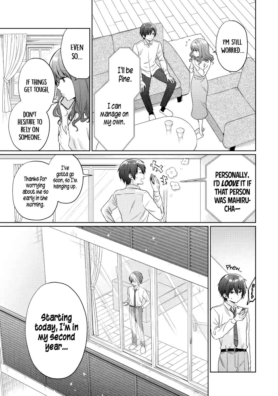 Otonari no Tenshi-sama ni Itsunomanika Dame Ningen ni Sareteita Ken Chapter 23.1 - Page 3