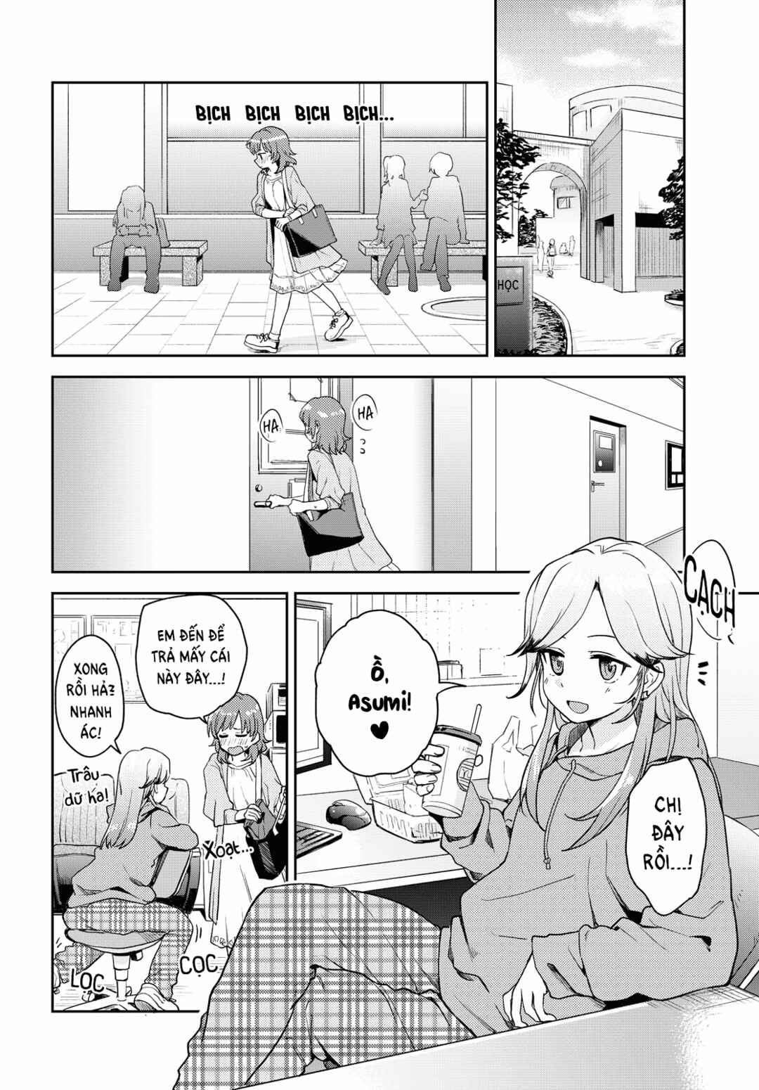 Asumi-chan wa Les Fuuzoku ni Kyoumi ga Arimasu! Chapter 2 - Page 10