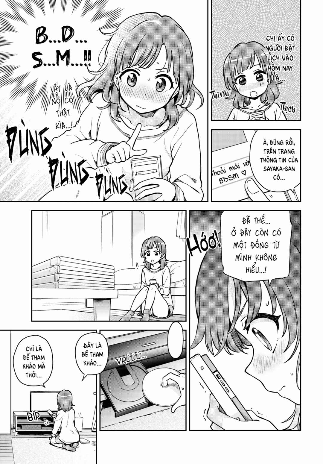 Asumi-chan wa Les Fuuzoku ni Kyoumi ga Arimasu! Chapter 2 - Page 7