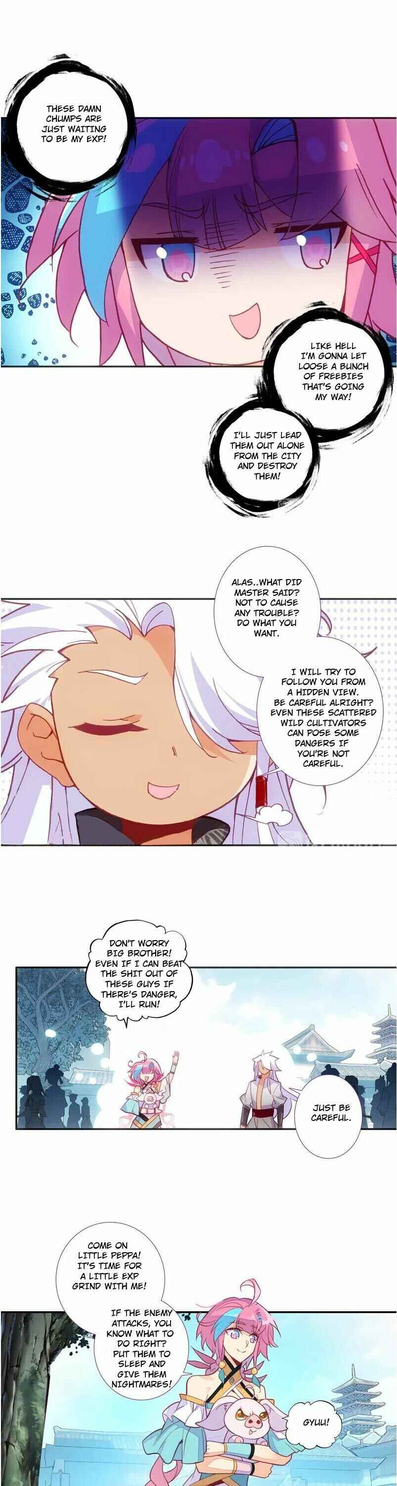 Yé Jiùshì Kāiguà Shàonǚ Chapter 117 - Page 11