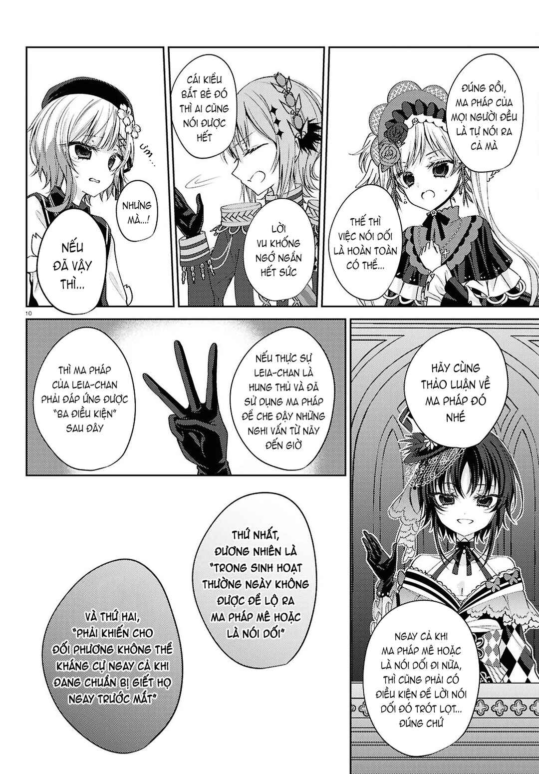 Mahou Shoujo no Majo Saiban Chapter 6 - Page 10