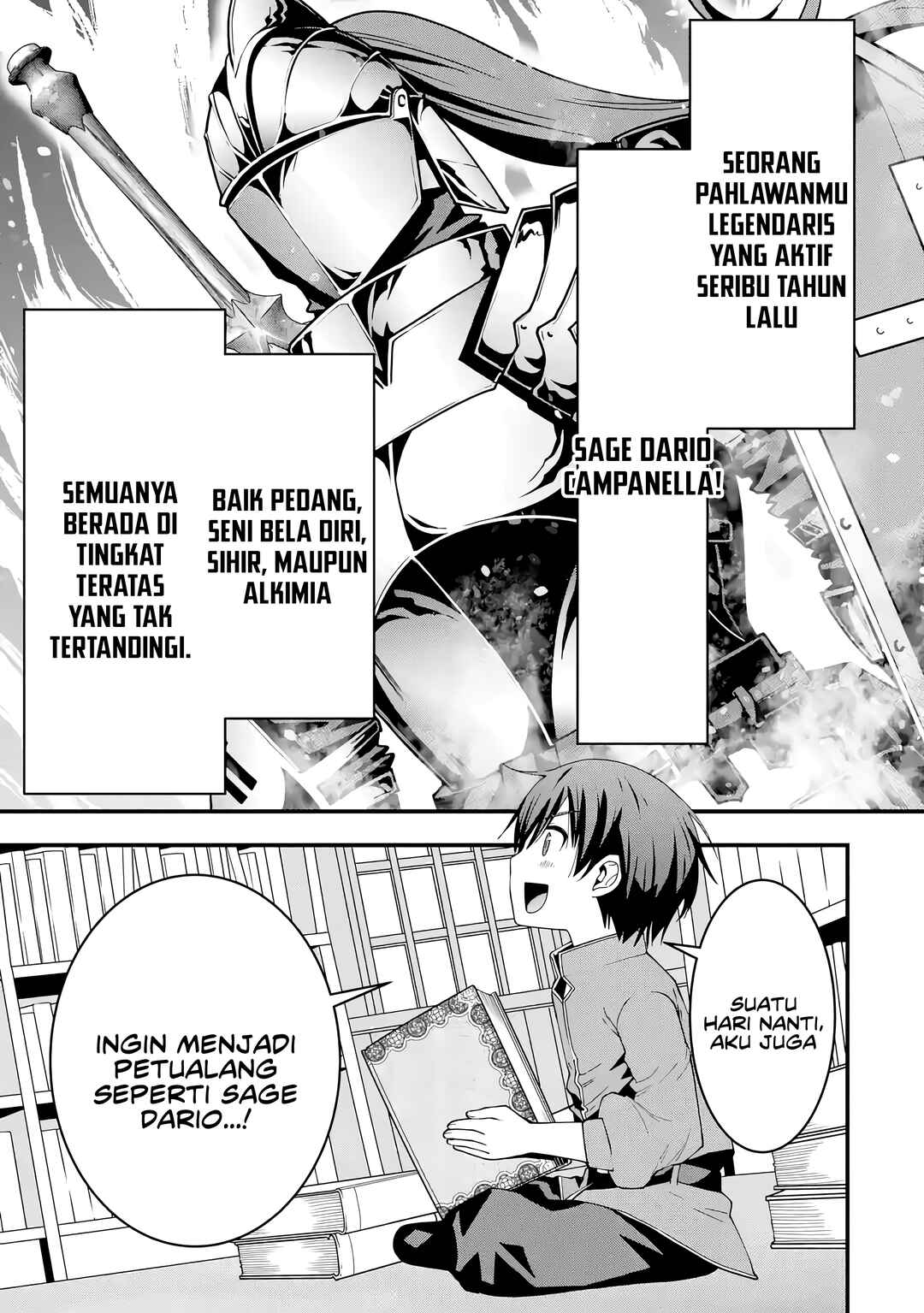Maken no Deshi wa Munou de Saikyou! ~Eiyuuryuu no Shugyou de Bannou ni Nareta no de, Saikyou wo Mezashimasu~ Chapter 2 - Page 2