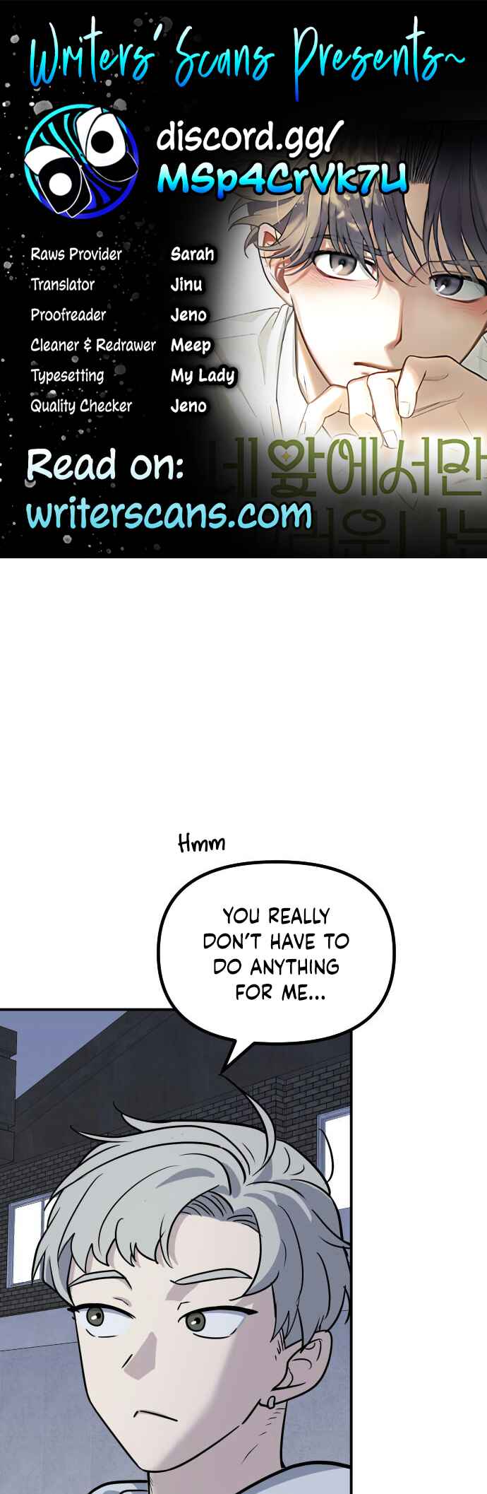 I'm Only Embarrassed in Front of You Chapter 18 - Page 1