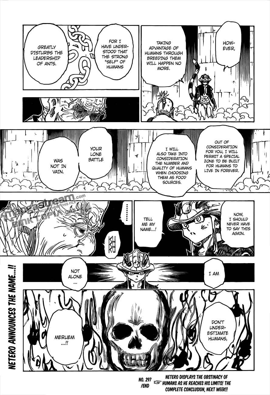 Hunter x Hunter Chapter 297 - Page 18