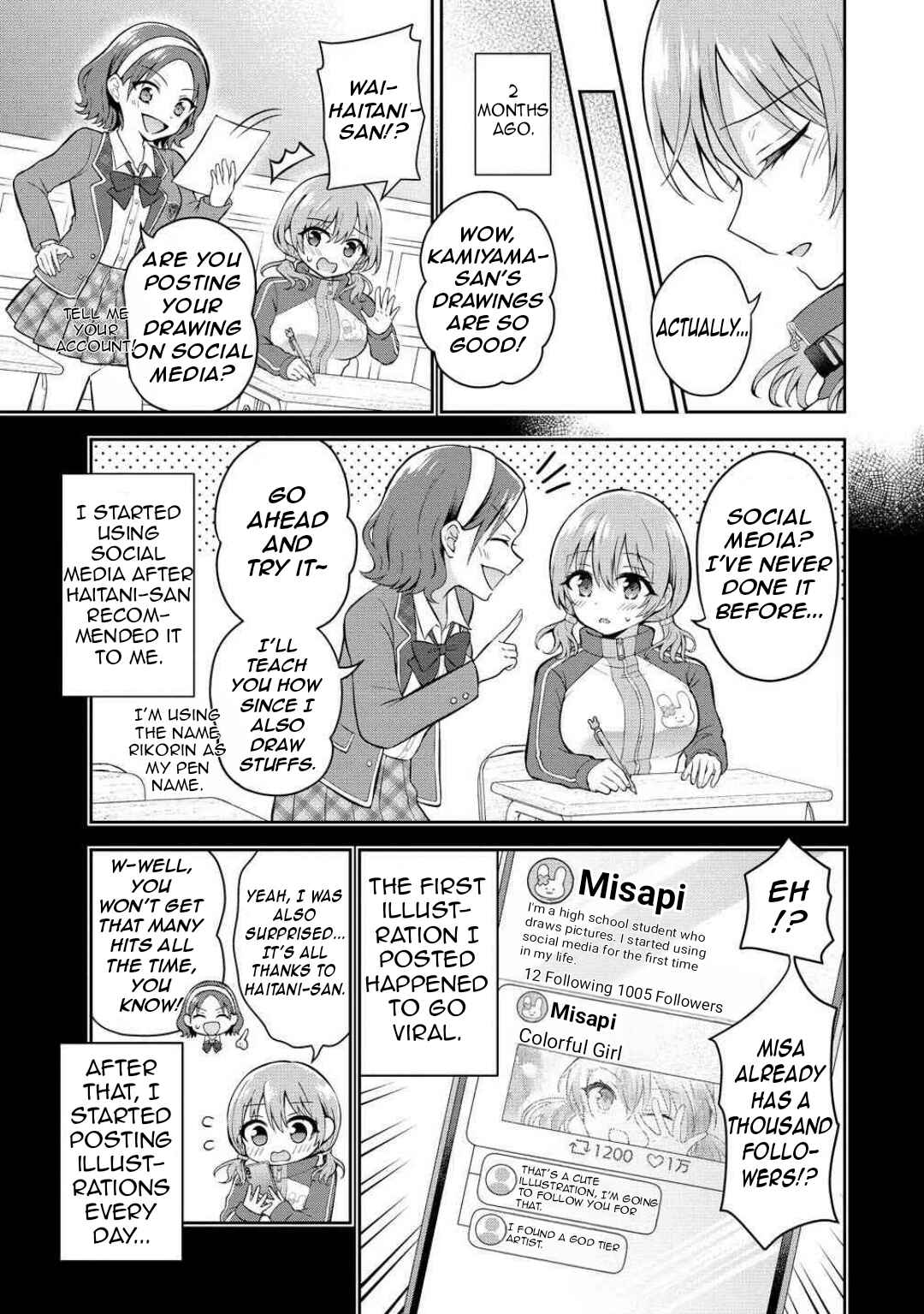 Tonari no Seki no Inkya Joshi ga Oshi Utaite Datta ~Ore no Kyoku o Uttatekure!~ Chapter 9 - Page 6