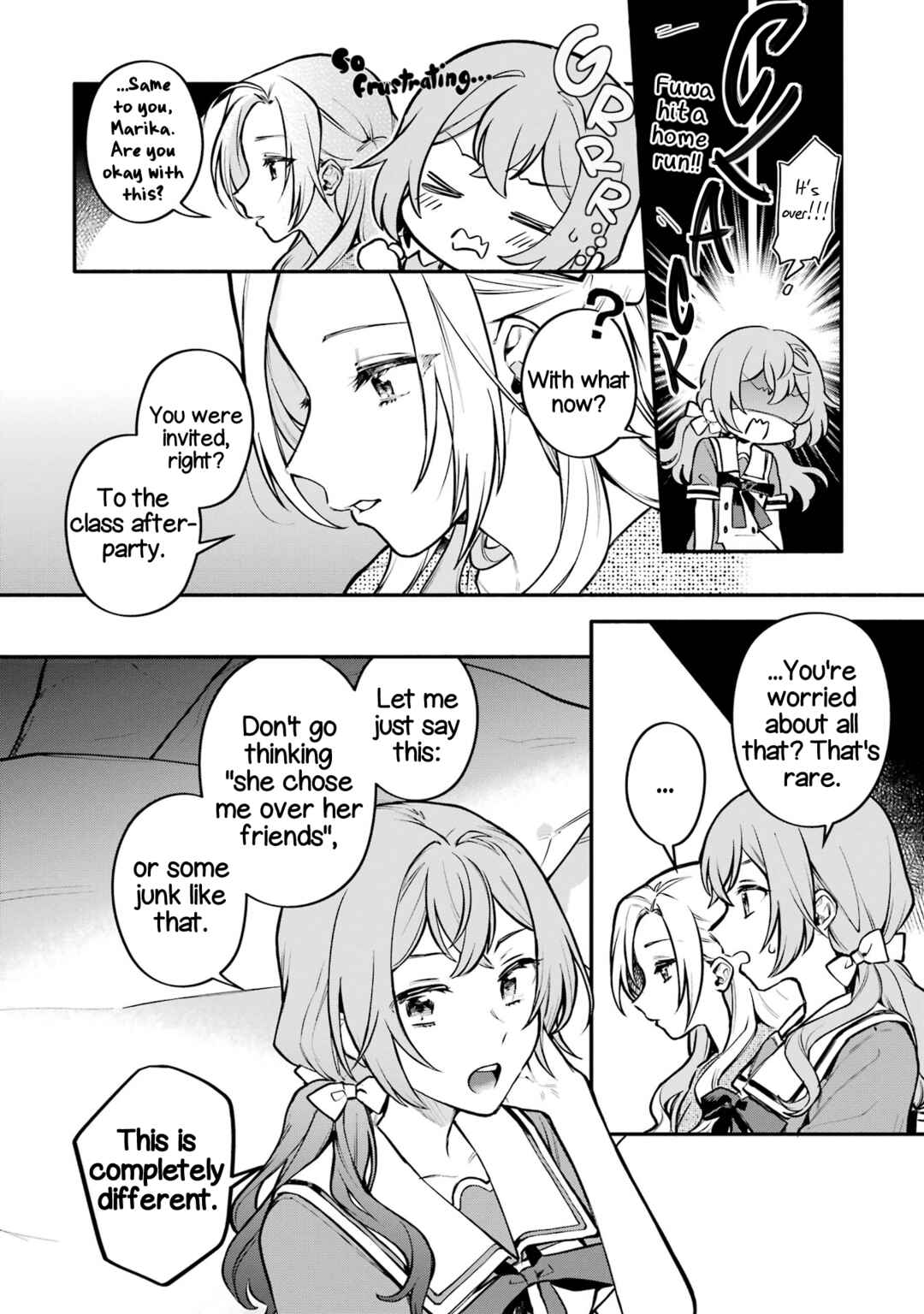 Onna Doushi toka Arienai desho to Iiharu Onnanoko wo, Hyakunichikan de Tetteiteki ni Otosu Yuri no Ohanashi Chapter 6 - Page 14