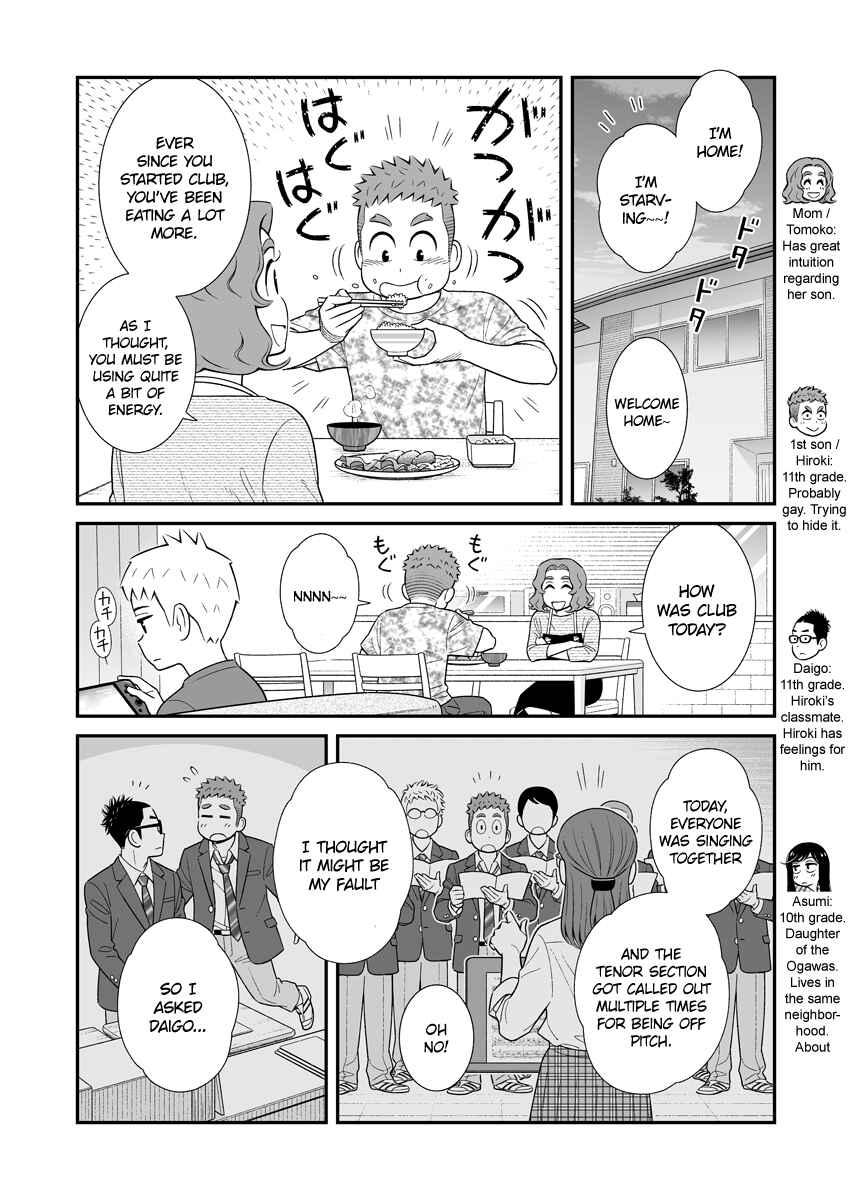 Uchi no Musuko wa Tabun Gay Chapter 47 - Page 1