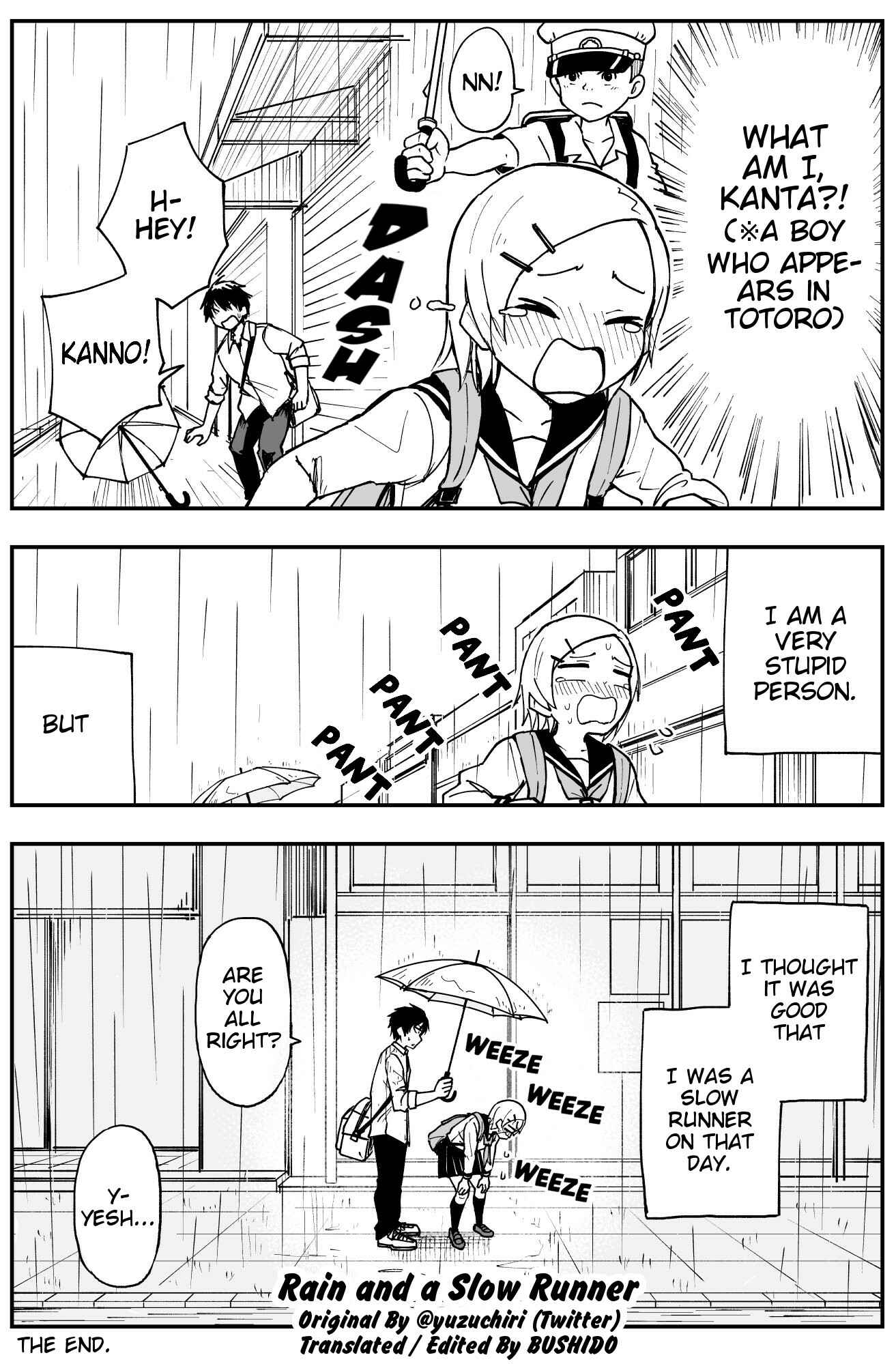 Rain and a Slow Runner Chapter Oneshot - Page 3