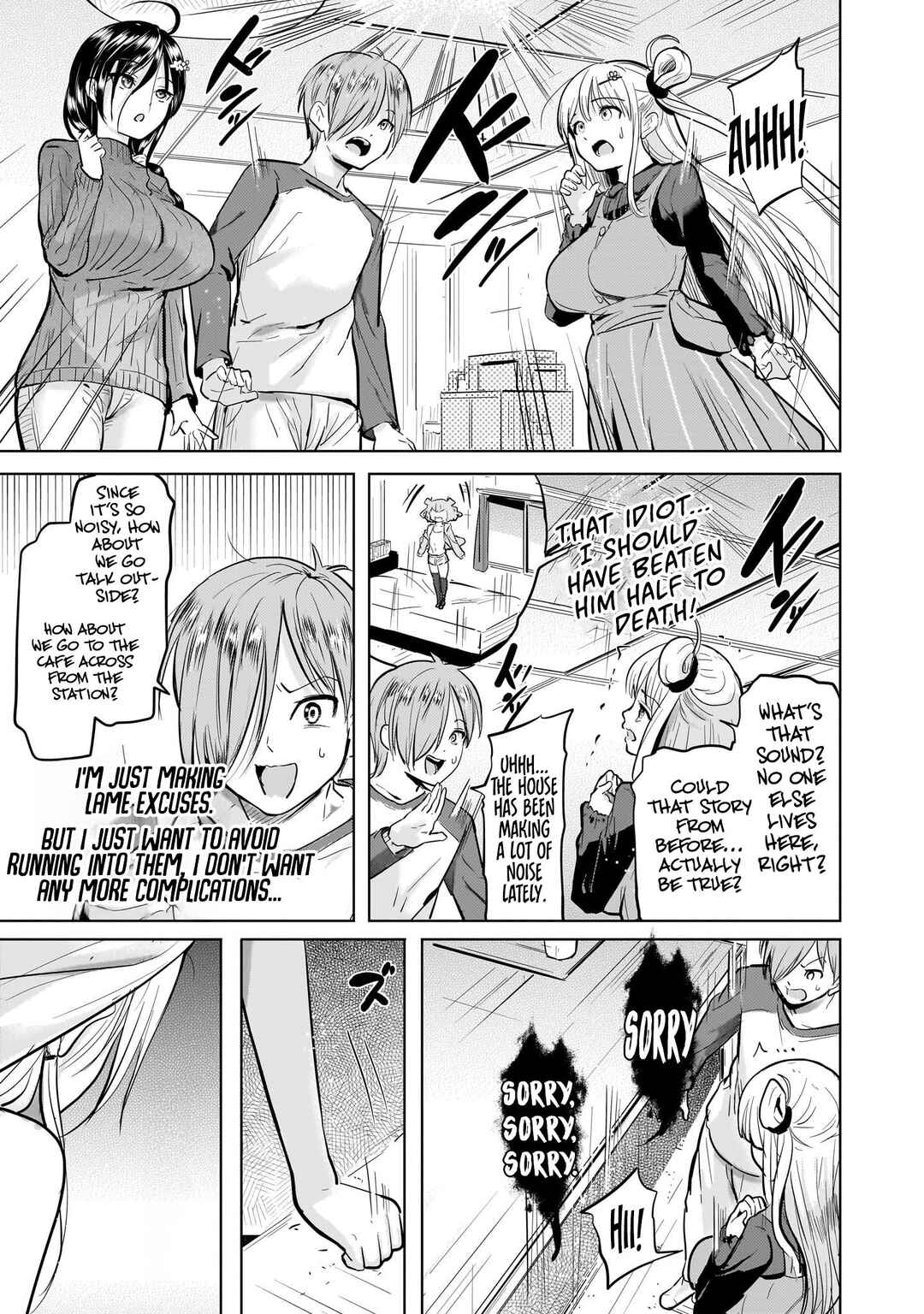 Yonin no Mama no Sei de Ore no Rabukome ga Mama Naranai Chapter 2 - Page 28