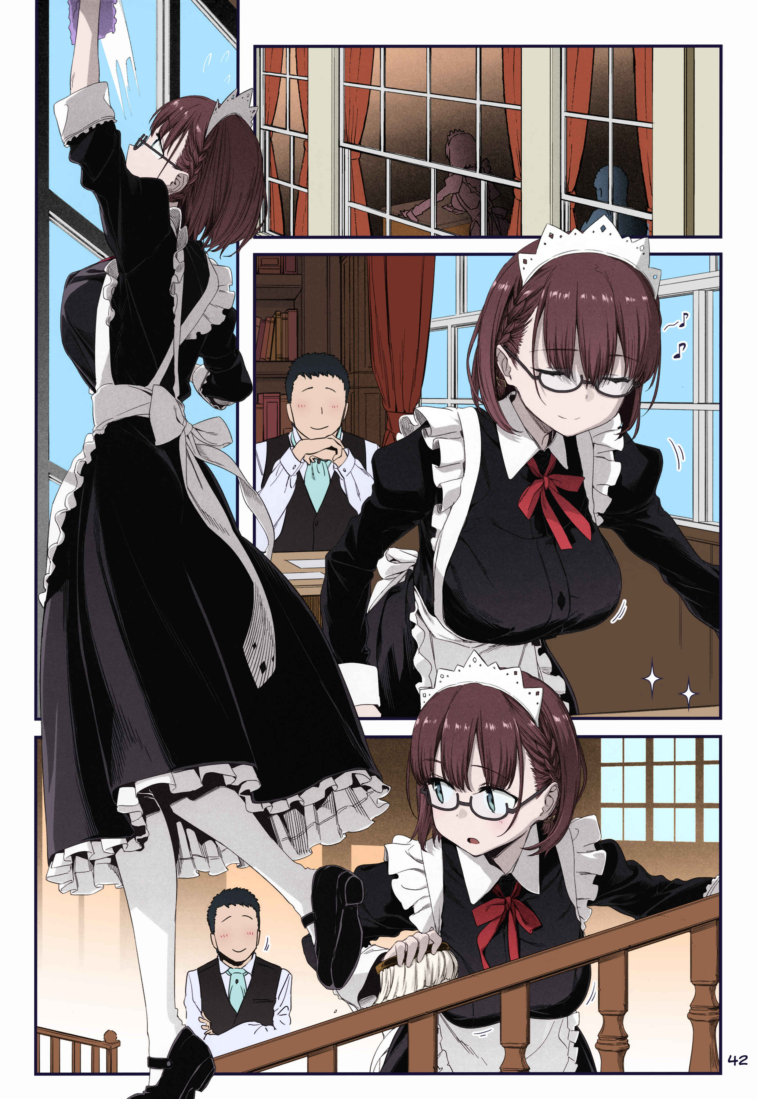 Getsuyoubi no Tawawa (Twitter Webcomic) (Fan Colored) Chapter 25 - Page 7