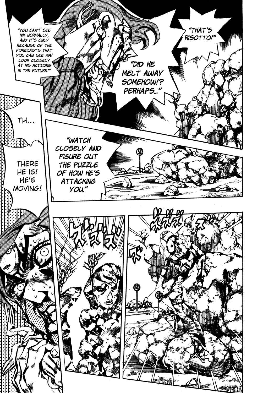 JoJo no Kimyou na Bouken: Part 5 - Ougon no Kaze Chapter 105 - Page 17