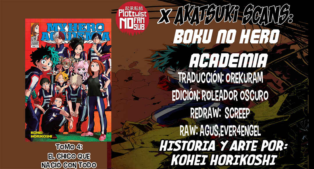 Boku no Hero Academia (Official Colored) Chapter 34 - Page 1
