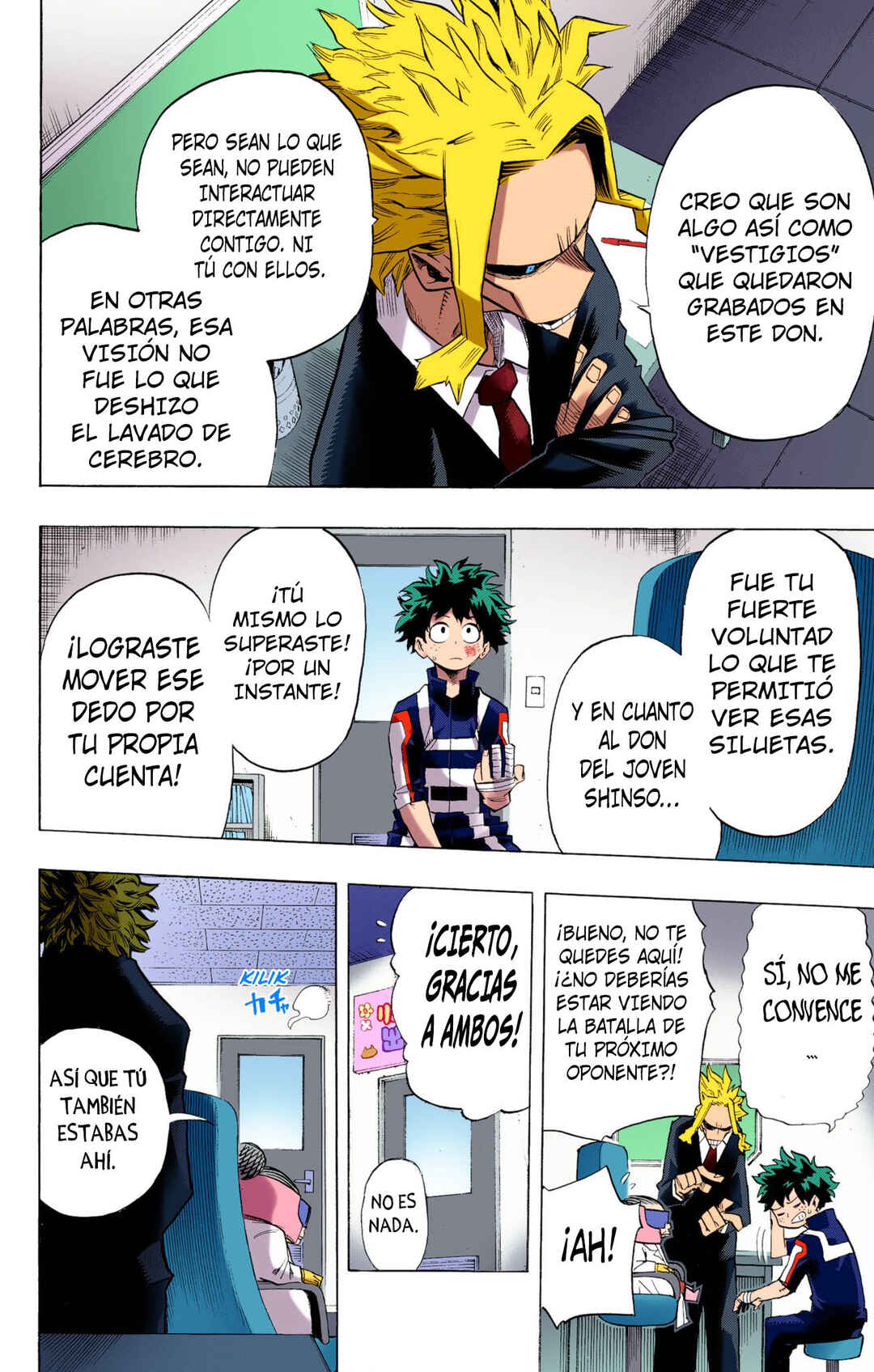 Boku no Hero Academia (Official Colored) Chapter 34 - Page 12