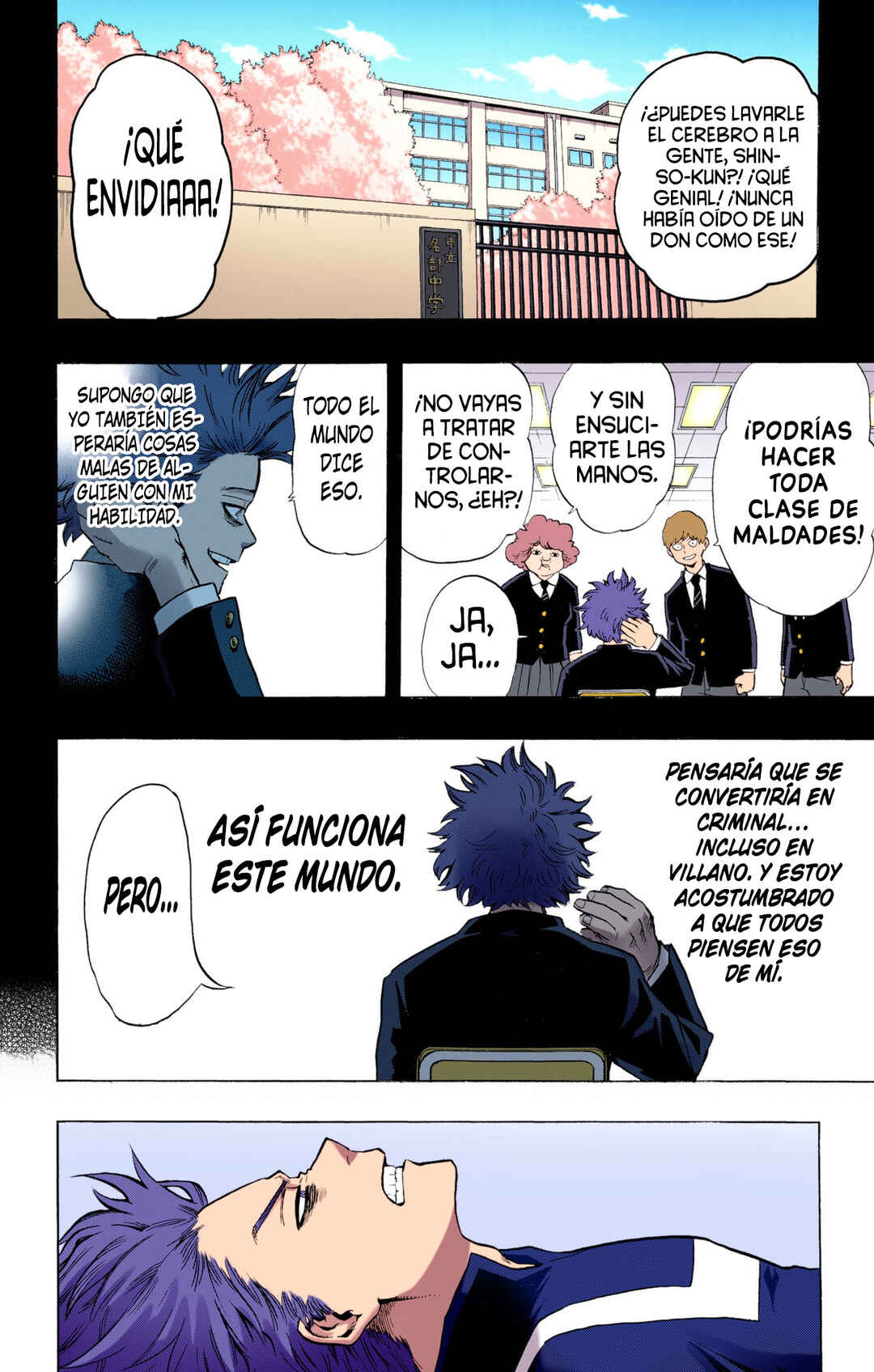 Boku no Hero Academia (Official Colored) Chapter 34 - Page 4